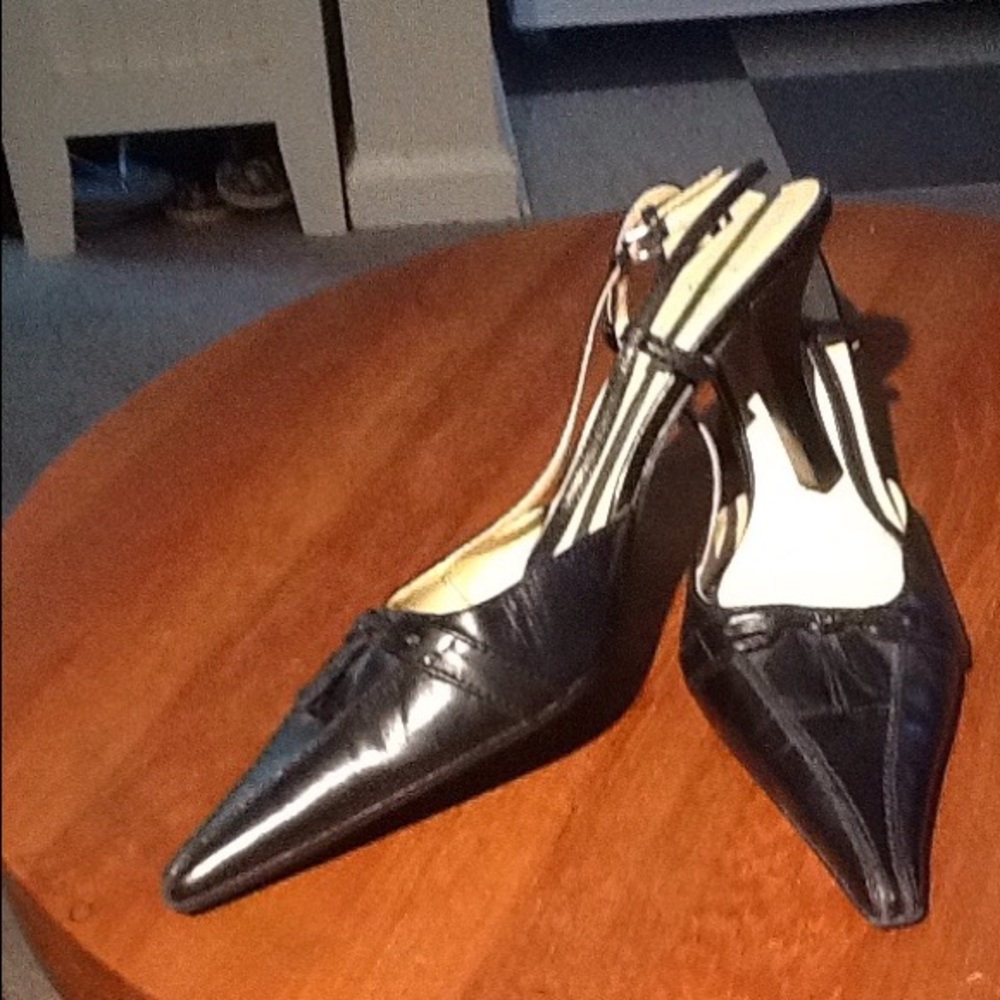 Joan and David circa sling backs with tassel
